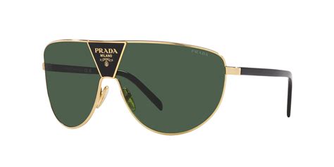 prada spr 690 45022 black|Prada SPR69Z Rectangle Sunglasses .